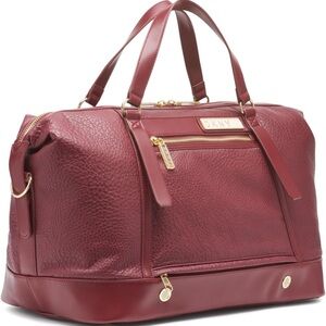 DKNY Rose Travel Bag with Gold Hardware